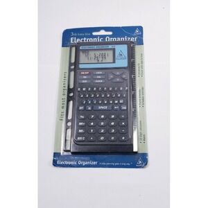 Plan Ahead 3kb Extra Slim Electronic Organizer - Fits Most Organizers - Sealed